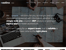 Tablet Screenshot of neolinx.com.np